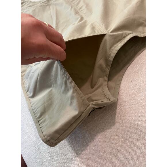 Vintage Orvis Clearwater fly fishing vest wading floating men’s large khaki - Picture 4 of 6